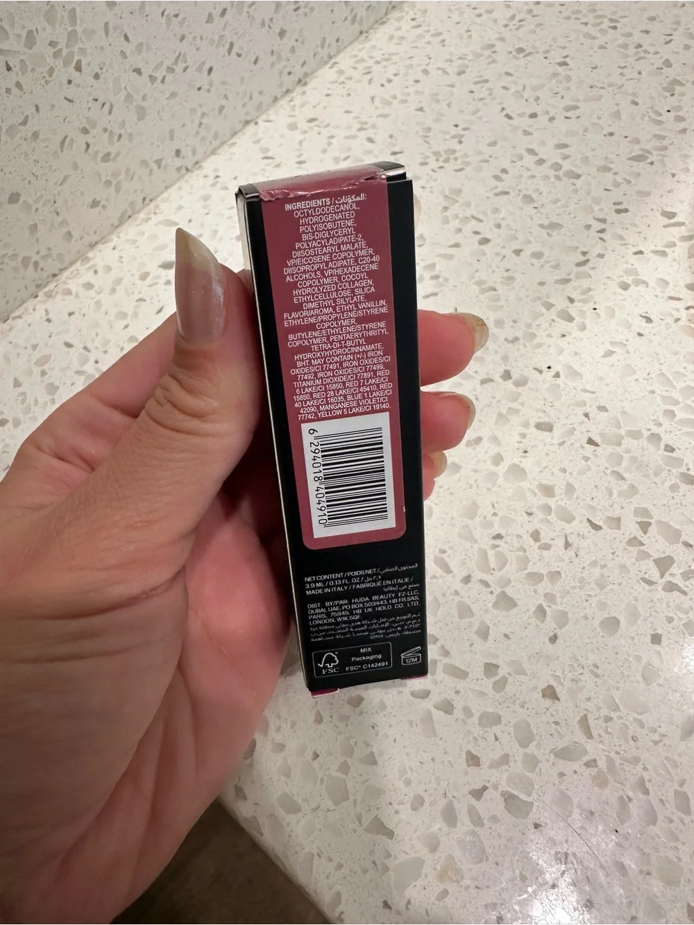 Huda Beauty Faux Filler Lip Gloss - Shade Posh